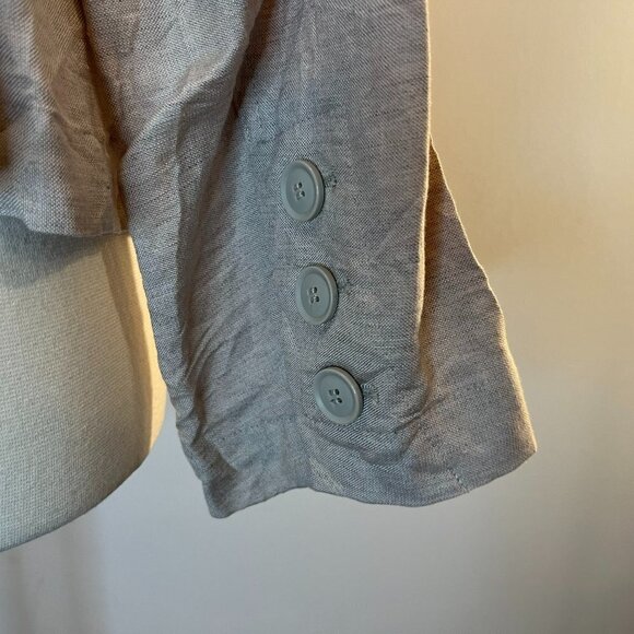 Lane Bryant Light Gray Blazer - Picture 2 of 4